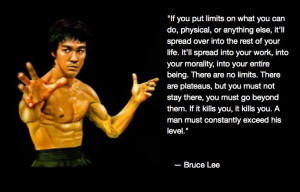 Bruce Lee Be Water Quote
