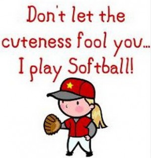 cute softball quotes tumblr