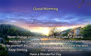 Good Morning Saturday. 8 Inspiring Beautiful Quotes for the day