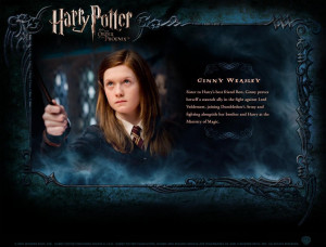 Harry Potter OOTP Character Description - Ginny