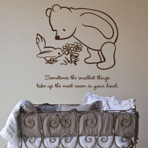 ... Classic Baby Nursery, Pooh Quotes, Pooh Bears, Quote Wall, Baby Ideas
