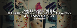 Click to view why be fake facebook cover photo