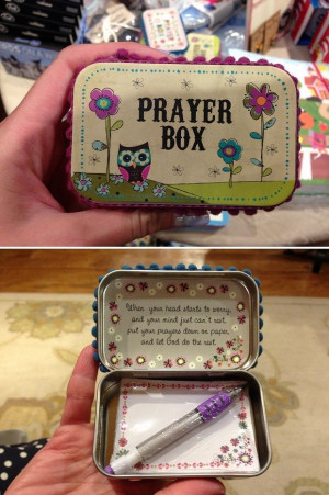 Traveler's Dream: DIY Altoid Tin Prayer Boxes #Quotes