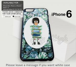 Tina Flower Quotes Design for iPhone 6 Case