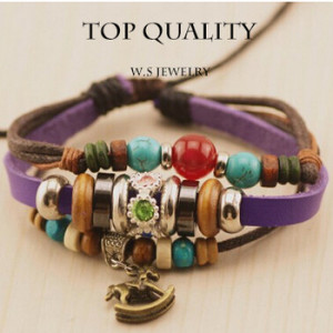 ... bracelets,PUNK ROCK Hippie Best Friend jewelry Gift factory wholesale