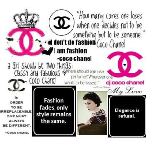 Coco chanel fashion quotes