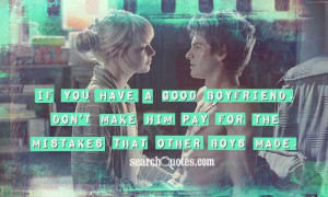 Quotes About Needing A Good Boyfriend ~ No Good Boyfriend Quotes