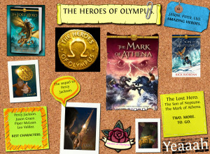 THE HEROES OF OLYMPUS.