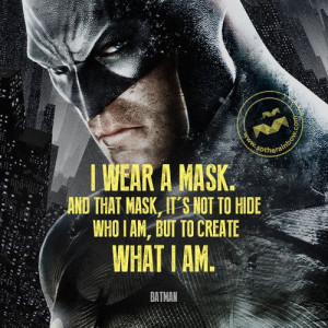 Batman slogan