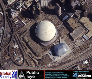 Satellite Imagery Superdome