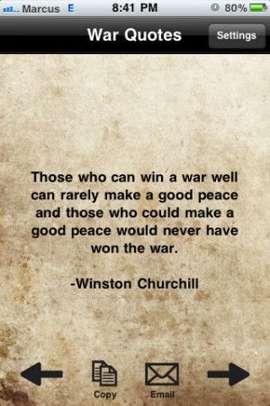 30+ Best War Quotes