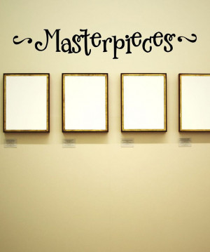 Black 'Masterpieces' Wall Quote | Daily deals for moms, babies and ...