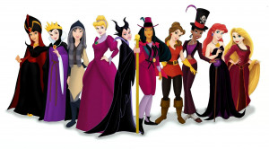 Disney Villains Disney Princesses as Disney Villains