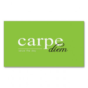 Inspirational Motivational Quote Business Card