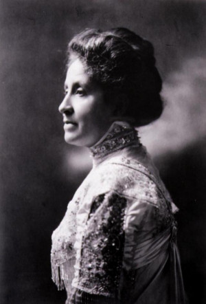 Mary Church Terrell, president of the National Association of Colored ...