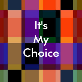 Word Quote It's My Choice Motivational Magnet magnet