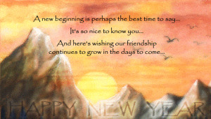 ... to be the first one 2 wish you…Happy and safe Happy New Year