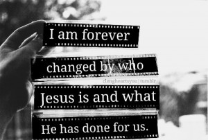 He died for us I'm living for him