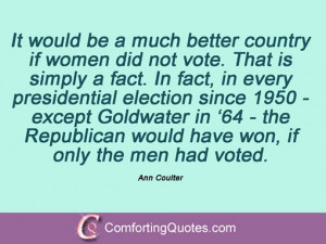 Ann Coulter Quotes