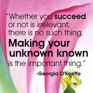 Quote - Georgia O'Keeffe #quote