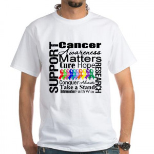 Support All Cancers Awareness Shirts