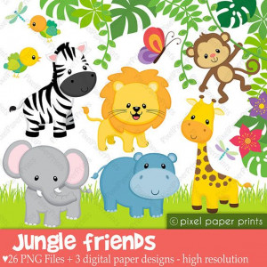 ... Baby Animal, Jungles Friends, Friends Animal, Art Pictures, Jungles