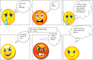 6th Grade Cyber-Bullying Comic Strips