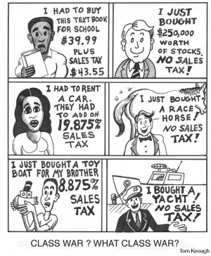 Sales Tax as Classism