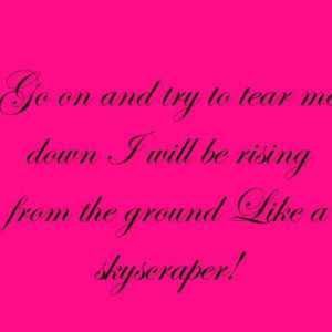 Very inspirational song lyrics :) :)