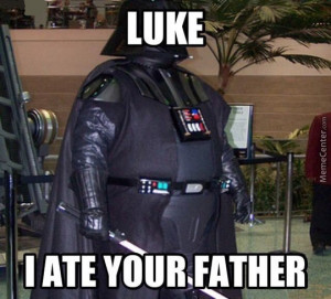 Fat Darth Vader Costume