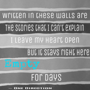 Story of my life - one direction