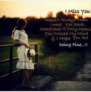 doing fine without you!