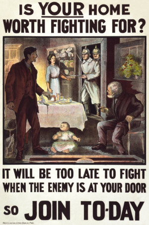 Irish WWI recruitment poster restoration by AdamCuerden