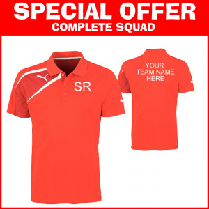 3Q Special Offer Puma Squad Polo Shirts