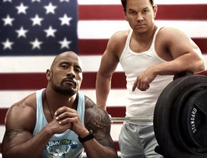 Pain & Gain: Dwayne Johnson And Mark Wahlberg Workout