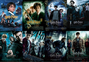 Harry Potter theatrical posters.