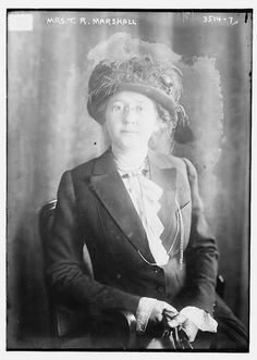 Lois Irene Kimsey Marshall (1873-1958), the wife of Thomas R. Marshall ...