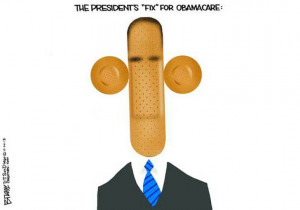 Political Cartoons on Obamacare
