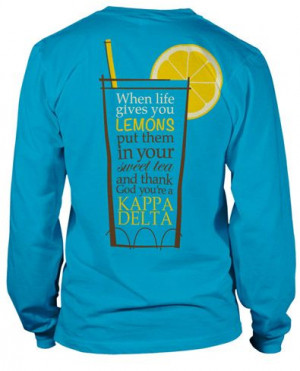 Long Sleeve Kappa Delta T-shirt