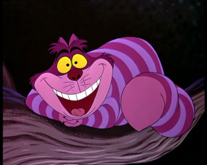 Classic Cheshire Cat form the Movie Alice In Wonderland