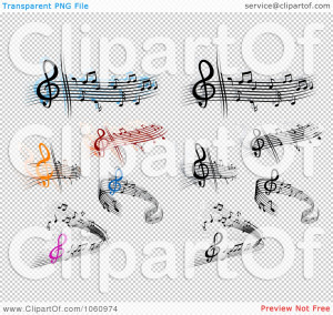 Royalty Free Clipart Music