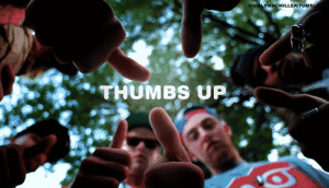 mac miller thumbs up gif