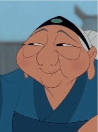 ... Best Quote by a Character Contest: Round 2 - Grandmother Fa (Mulan