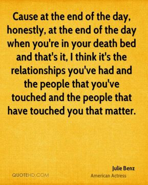 Julie Benz Quotes | QuoteHD