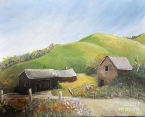 Little Country Scene Painting