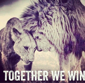 Together We Win ♡Ṙ!dĘ╼óR╾D!Ê♡ Power Couples Quotes ...