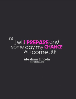 Abraham Lincoln Quote Poster 001