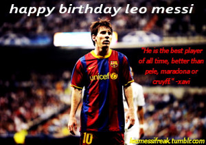 HAPPY 24TH BIRTHDAY, LIONEL ANDRES MESSI!