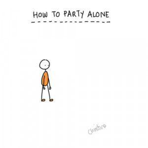 party FOREVER ALONE new year's eve nye