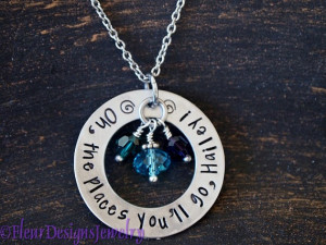 Oh the Places You'll Go . . . Dr. Seuss Quote Charm Necklace ...